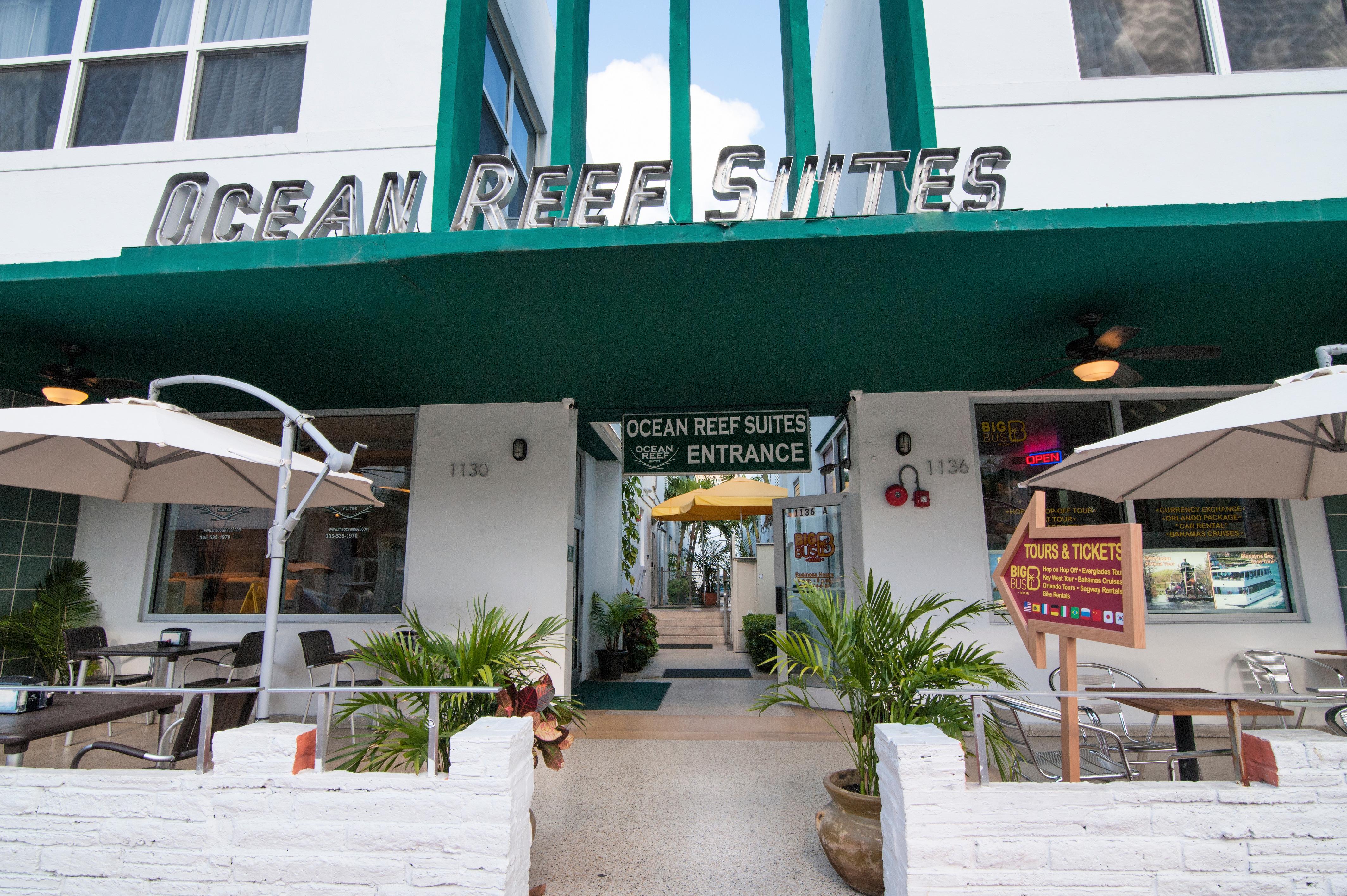 Ocean Reef Suites Miami Beach Bagian luar foto